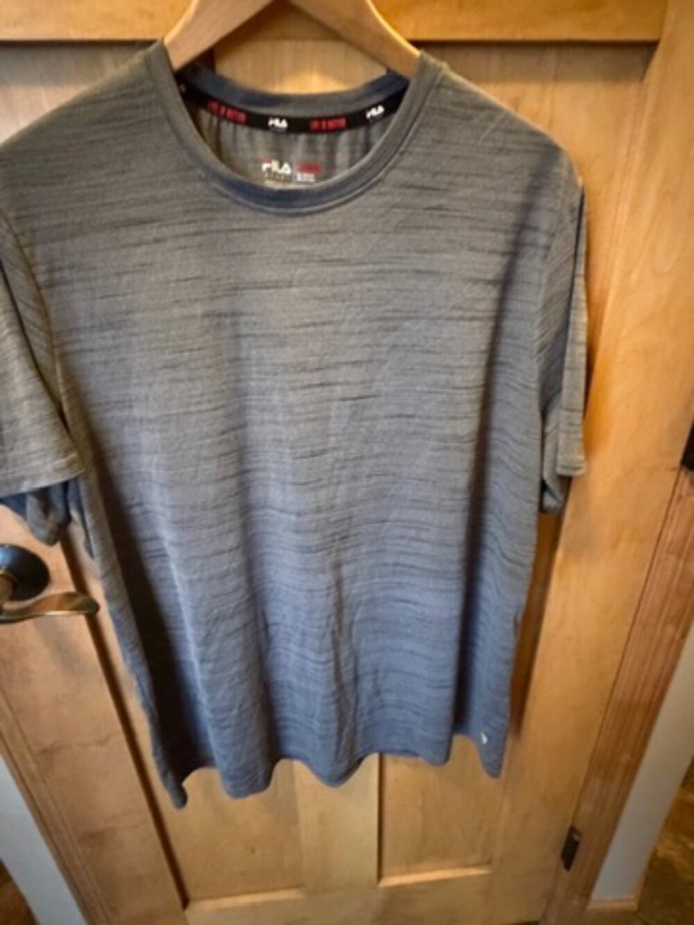 Men's Fila Sport XL Gray Tee